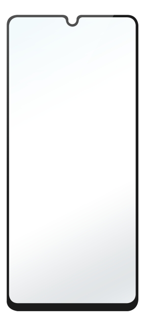 DELTACO skjermbeskytter til Samsung Galaxy A42, 2,5D herdet glass, 9H hardhet