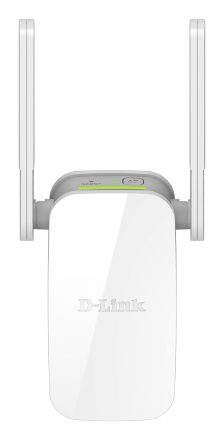 dlink WiFi Range Extender DualBand Gbit 2 kraftige antenner hvit