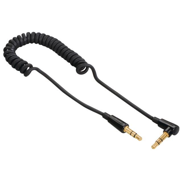 Hama audiokabel 3,5mm-3,5mm 0,75m vinklet 90° TL