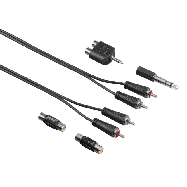 Hama audiokabel RCA tilkoblingssett 2,5m