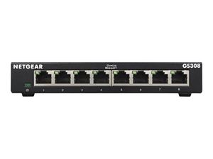 Netgear 8PT GIGE UNMANAGED SW 300-SERIEN