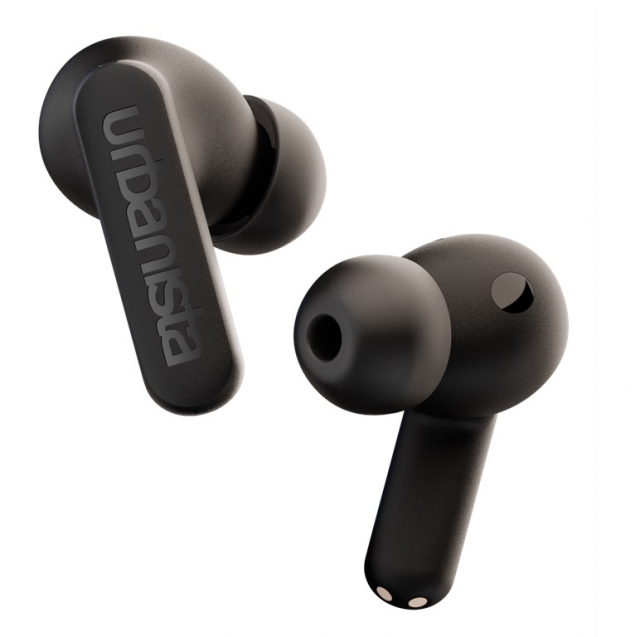 Urbanista Phoenix - In-Ear TWS-hodetelefoner med hybrid ANC, Midnight Black