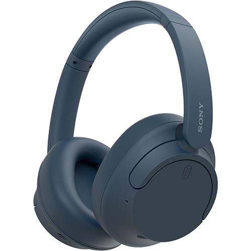Sony WH-CH720N - Trådløse over-ear-hodetelefoner med digital støyreduksjon, blå