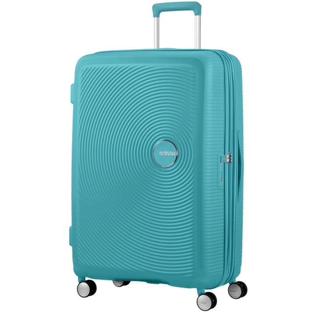 American Tourister Soundbox Koffert 77 Exp. Turkis Tonic