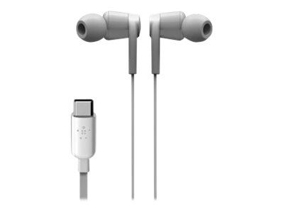 Belkin Usb-C In-Ear-hodetelefoner Hvit
