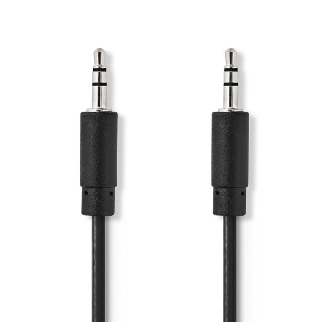 Nedis Stereo lydkabel | 3.5 mm Han | 3.5 mm Han | Nikkel belagt | 3.00 m | Rund | Sort | Boks