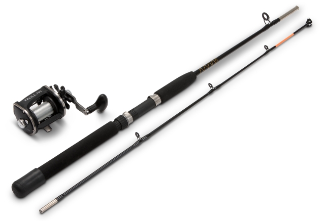 Briv Havfiskesett - Komposittstang, 1/10