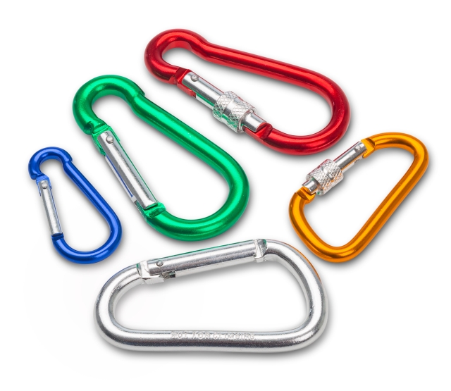 Karabinkroker 5 stk mix, 1/100