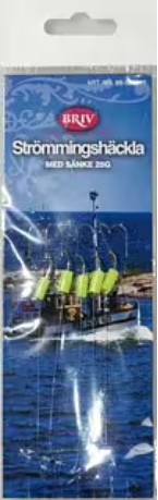 Briv Sildekrok med søkke 28 g