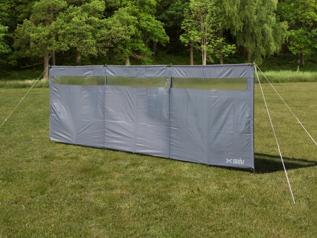 Briv Vindskjerm 1440, 140x400 cm, Grå