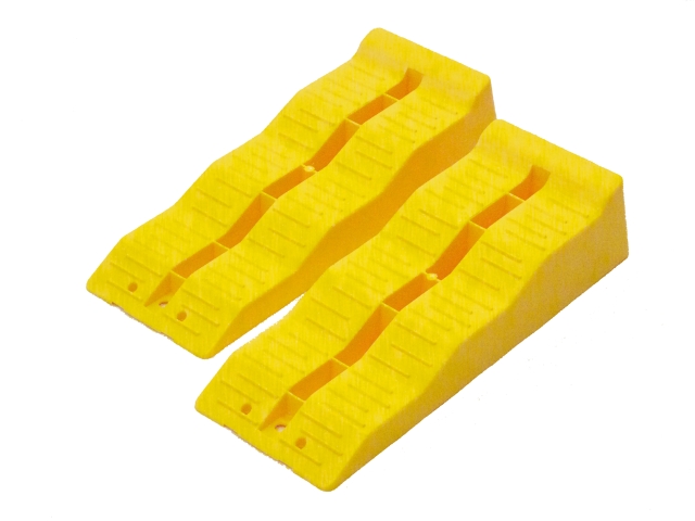 Kraftige nivåklosser for bil, bobil eller campingvogn, 2-pk