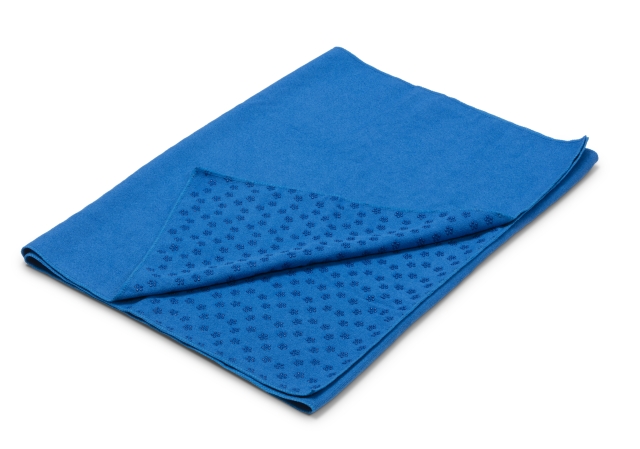 Sklisikkert yogahåndkle Blå 180x60 cm