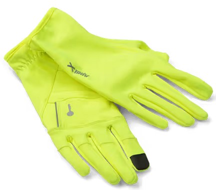 Briv Runner Neon - Løpehanske, størrelse L