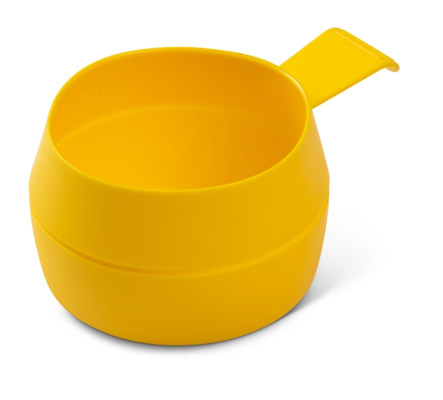 Briv Sammenleggbar kopp 2,5 dl, Gul