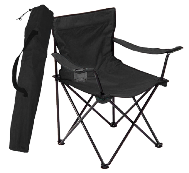 Campingstol med armlener