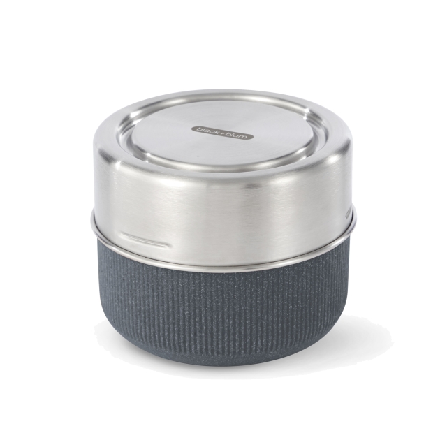 Black+Blumlunsjboks i glass, Large, 600 ml, Granitt