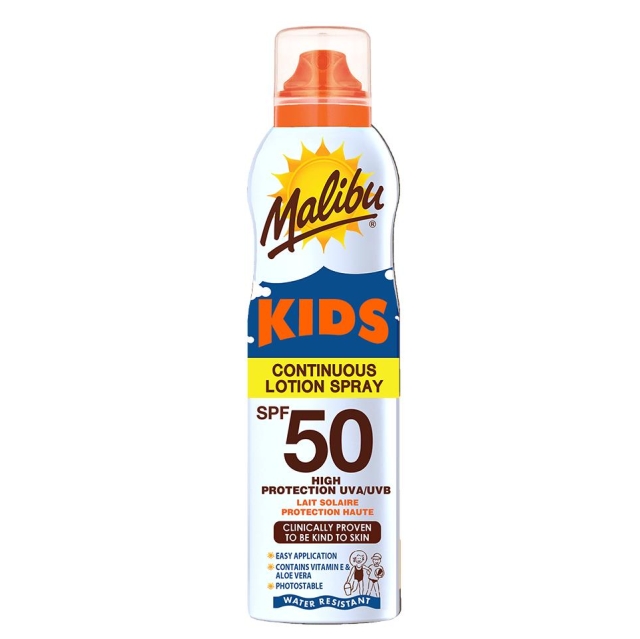 Malibu Sun Kids Continuous Lotion Spray SPF50 175 ml