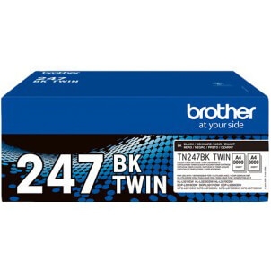 Brother Toner TN247BKTWIN TN-247 Twin-pak Svart