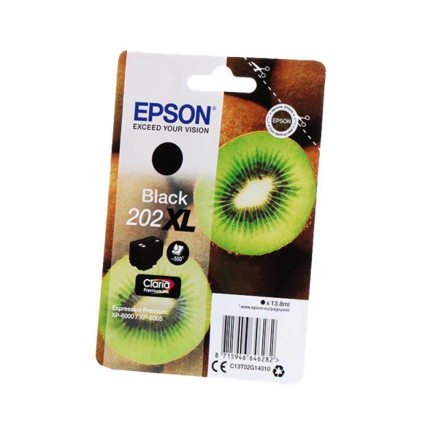 EPSON Blekk C13T02G14010 202XL Svart Kiwi