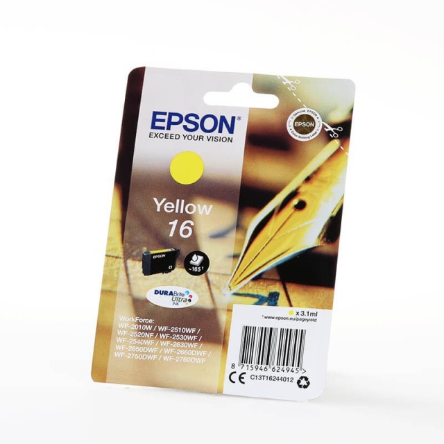 EPSON Blekk C13T16244012 16 Gul Crossword