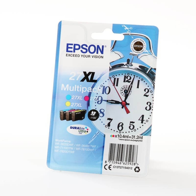 EPSON Blekk C13T27154012 27XL Multipack Alarm Clock