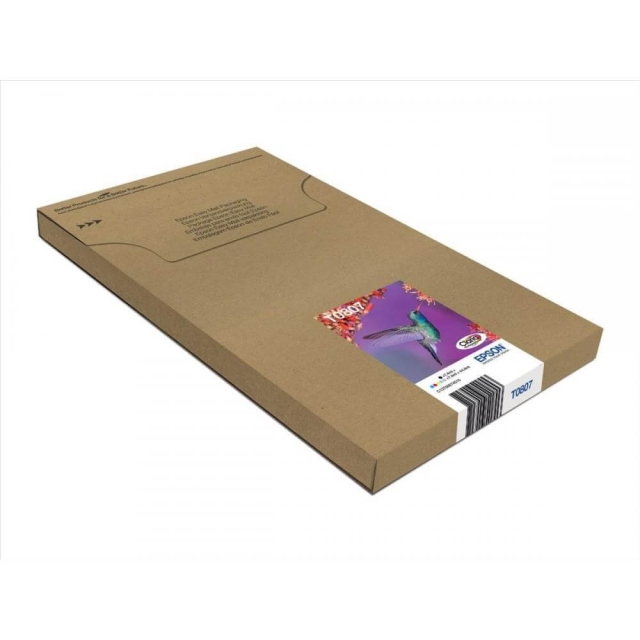 Epson Blekk C13T08074511 T0807 Multipack EasyMail bk/c/m/y/lc/lm, Kolibri