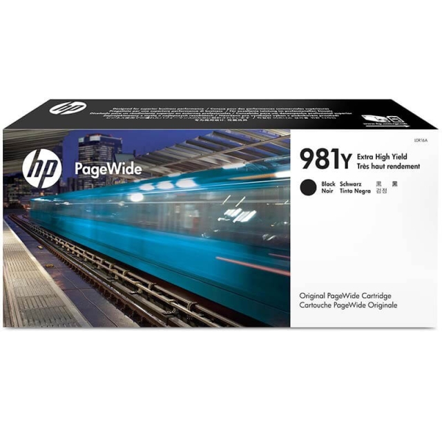 HP Blekk L0R16A 981Y Svart