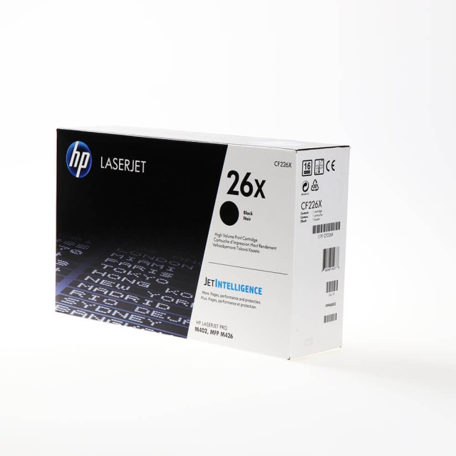 HP Toner CF226X 26X Svart