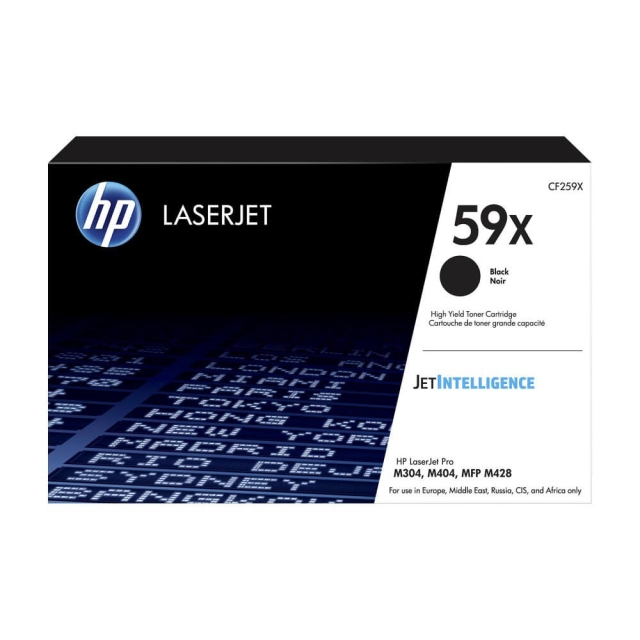 HP Toner CF259X 59X Svart