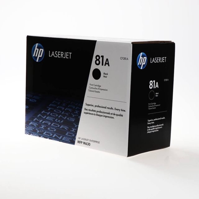 HP Toner CF281A 81A Svart