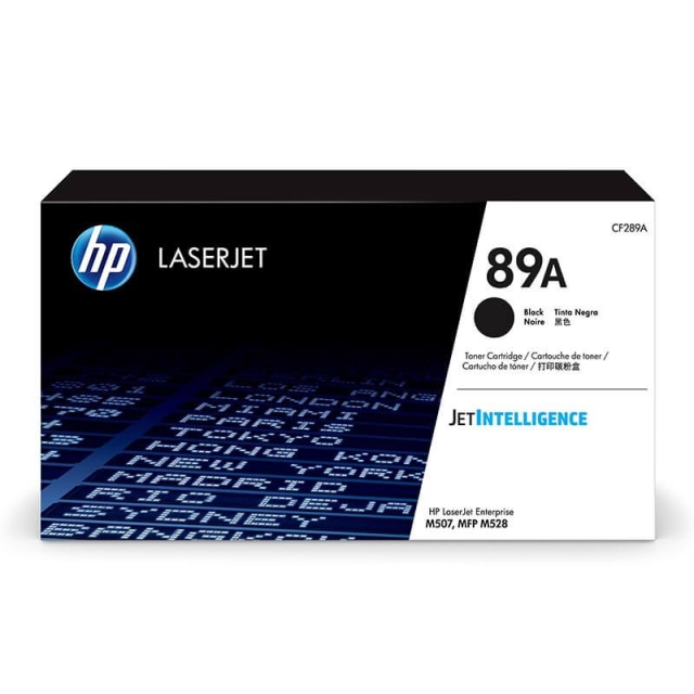HP Toner CF289A 89A Svart