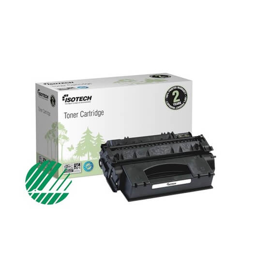ISOTECH Miljøtoner CE255A/3481B002 55A/724 Svart, Svanemerket