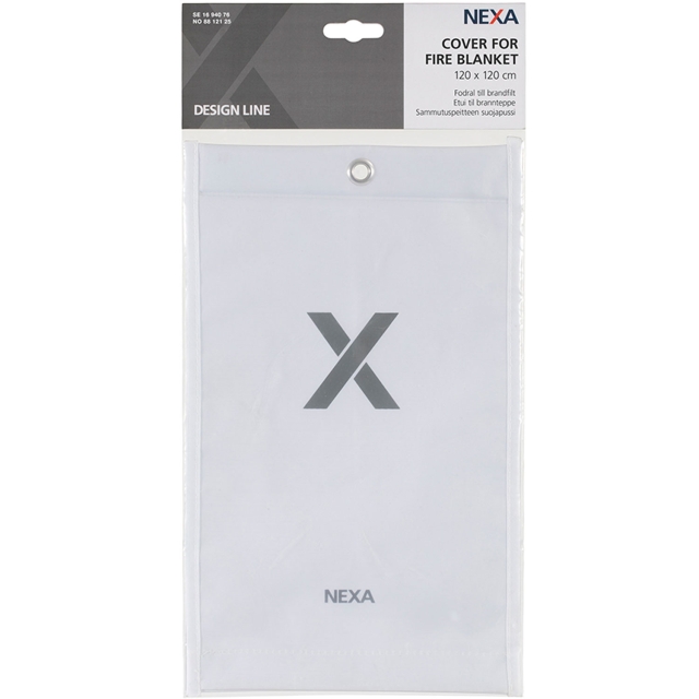 Nexa BAG-120 VMD Brannteppeveske 120x120 Hvit