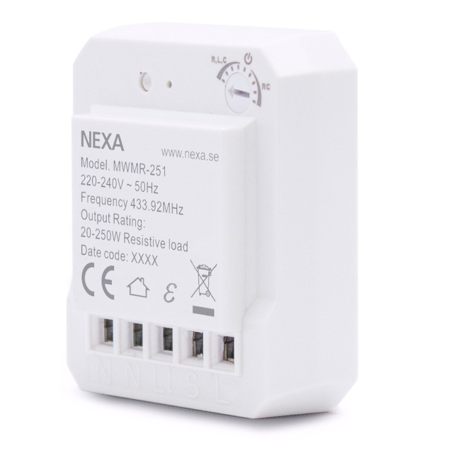 Nexa MWMR-251 Dimmer for strømforsyning