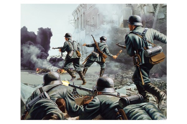 Airfix WIWII tysk infanteri