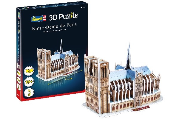 Revell 3D puslespill Notre Dame de Paris