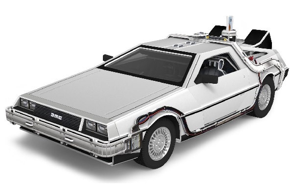 Revell 3D-puslespill av DeLorean fra "Tilbake til fremtiden