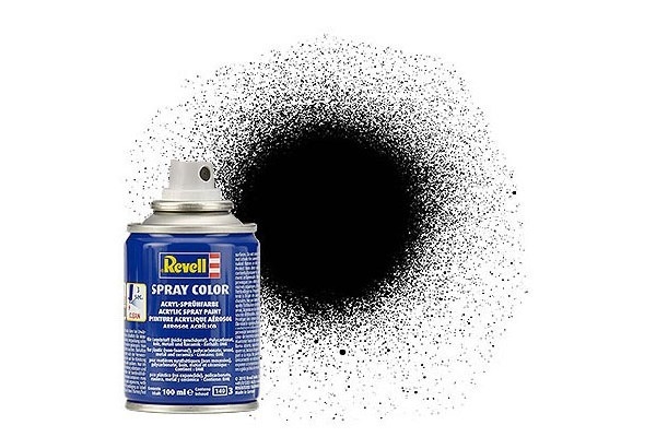 Revell Spray svart silke 100 ml.