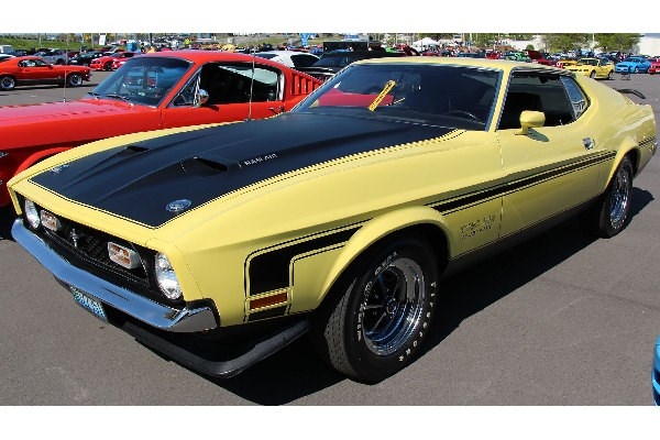 Revell Modellsett 71 Ford Mustang Boss 351 1:25