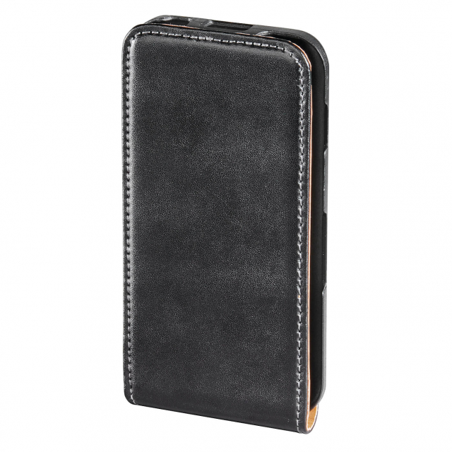 Hama mobveske Sams Galaxy Ace flip-front svart lær
