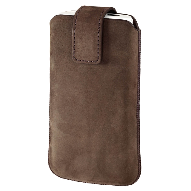 Hama Mobilveske Chic mørk brun Medium
