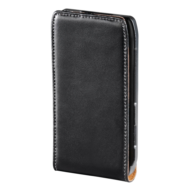 Hama mobilveske Nokia N9 flip-front svart lær