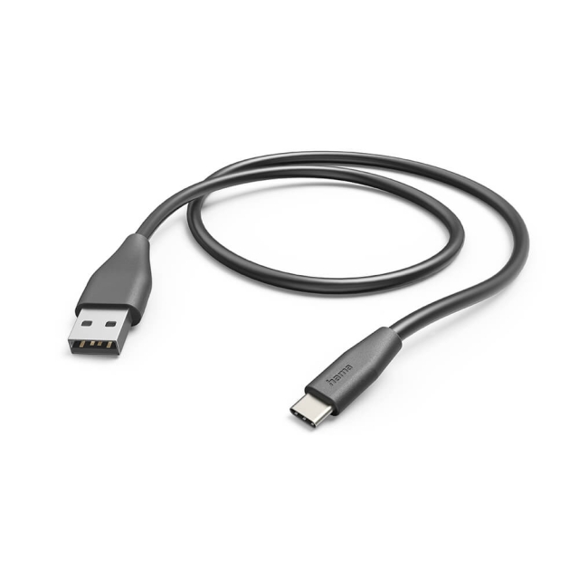 Hama Ladekabel USB-A til USB-C Svart 1,5m