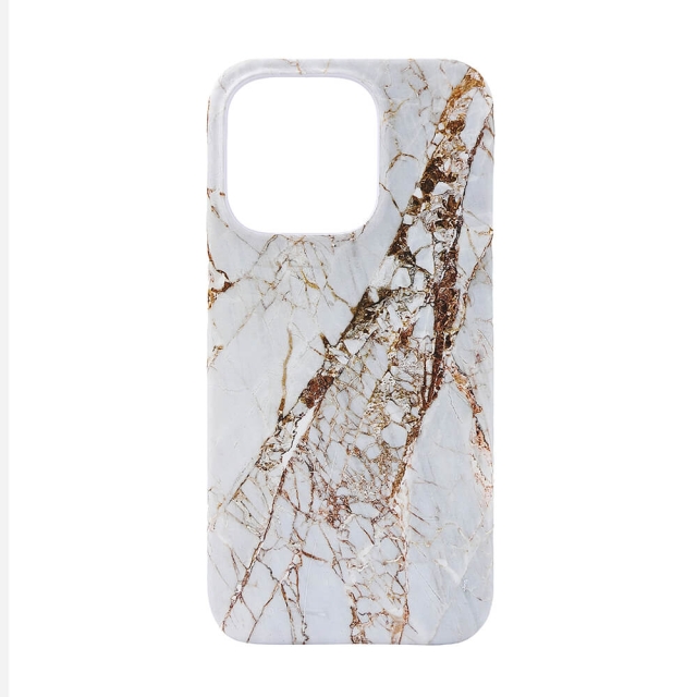Onsala Mobildeksel MagSeries White Rhino Marble - iPhone 15 Pro
