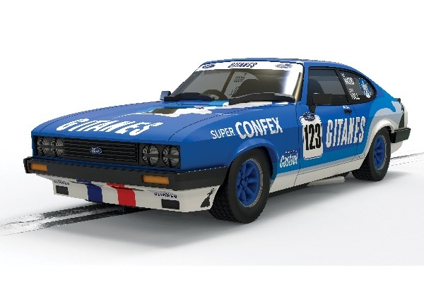 Scalextric Ford Capri MK3 - vinner av Gerry Marshall Trophy 2021