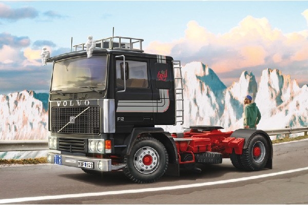 Italeri 1:24 Volvo F-12 Intercooler m/tilbehør