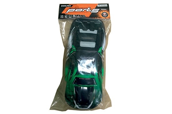 Blackzon 1508 Car Shell grønn