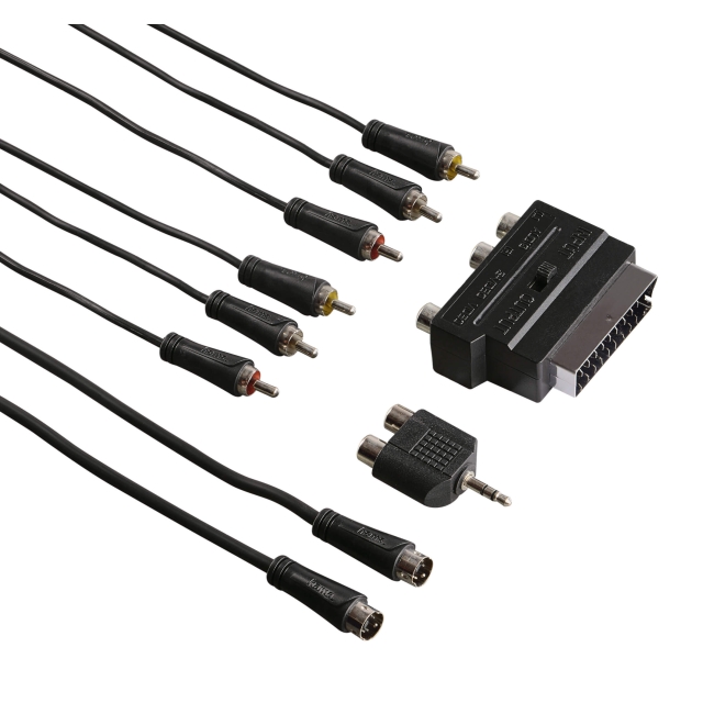 Hama Kabel Universal DVD KIT 2m Svart ST