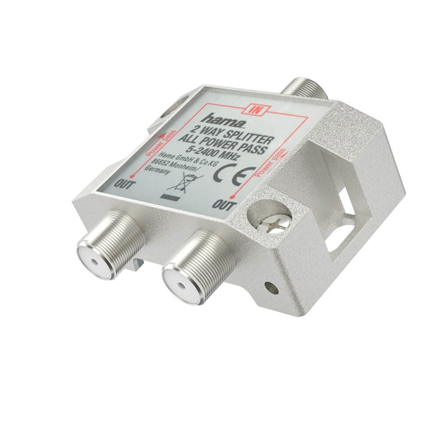 Hama SAT Splitter 2-veis Helskjermet