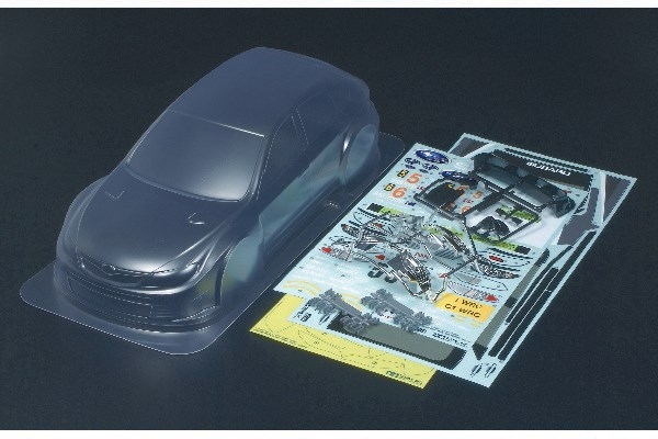 Tamiya r/C Impreza WRC 08 karosseridelsett i skala 1:10